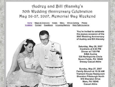 Audrey & Bill's 50th Anniversary