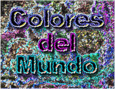 "Colores del Mundo" Graphic Design