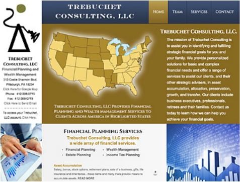 Trebuchet Consulting, LLC. New Website