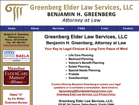 Greenberg Elder Law Services, LLC.