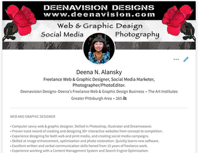 Deena Alansky's LinkedIn Profile Page